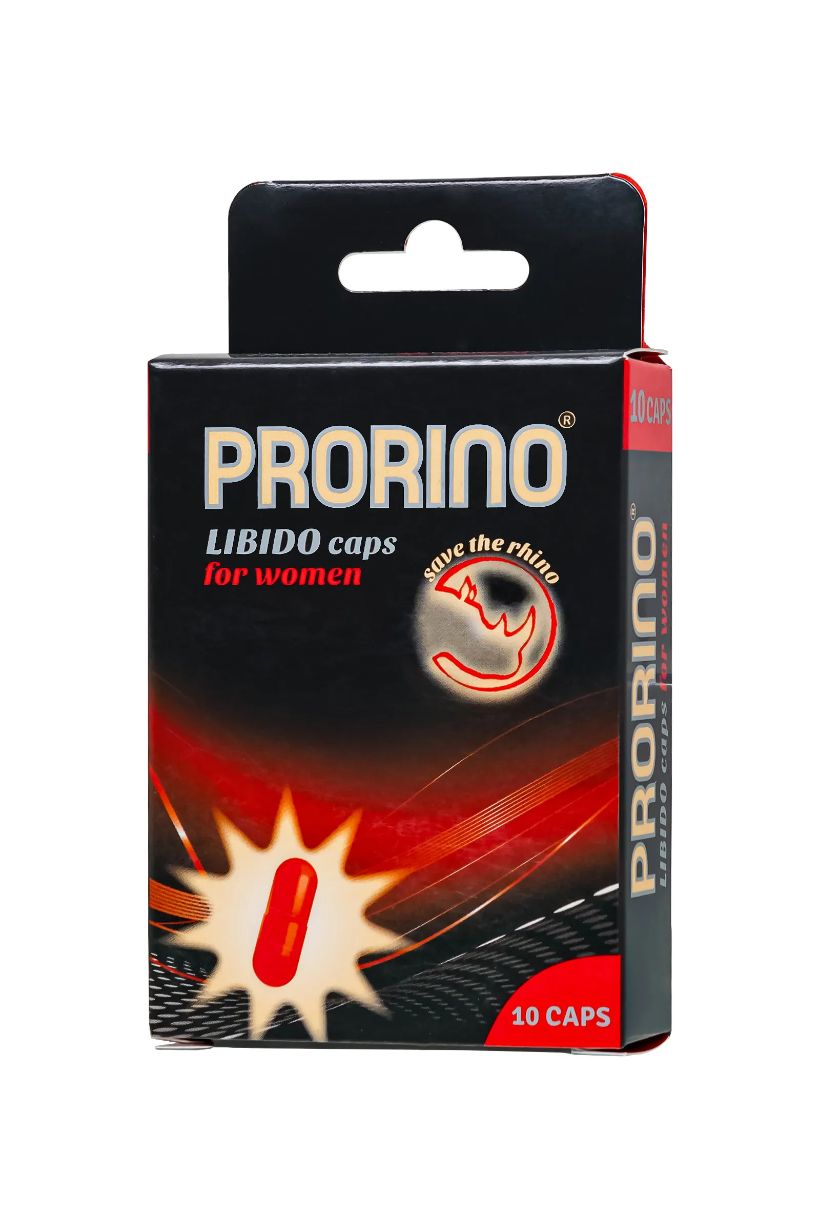 Энергетические капсулы HOT Prorino Libido black line 