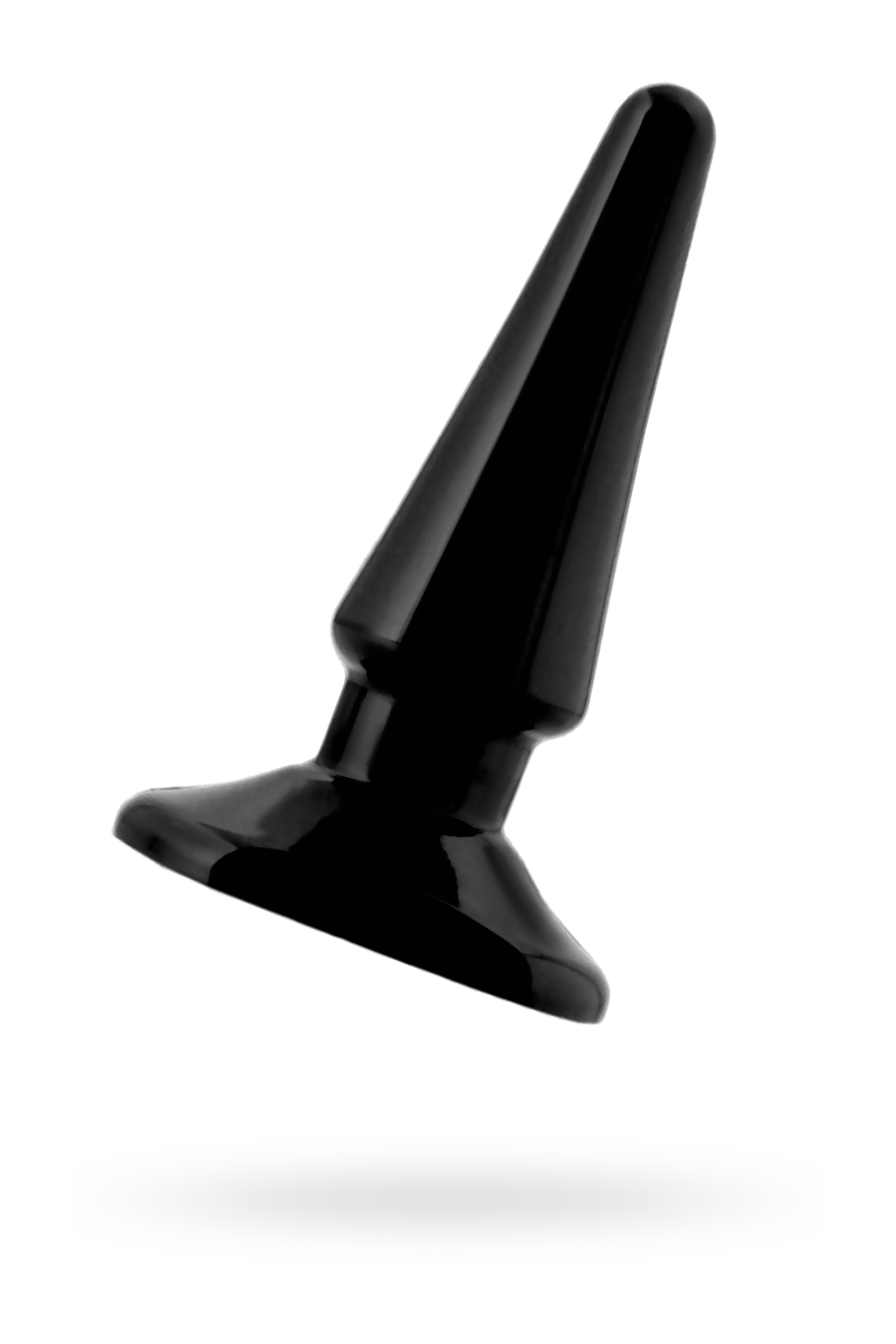 Втулка анальная TOYFA Black&Red, черный, 10,5 см, Ø 2