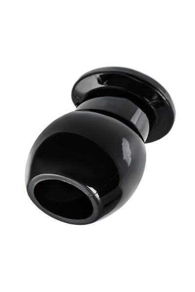 Анальная втулка TOYFA Basic M, TPE, чёрная, 6,5 см