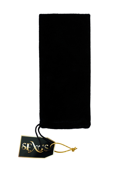 Анальная втулка Sexus Glass, стекло, 8,5 см